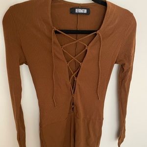 Reformation Bodysuit Size M